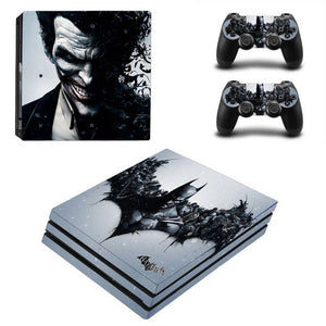Joker Man Design Skin Sticker For Sony Playstation 4 Pro