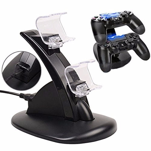 Dual USB Charging Dock For PlayStation 4 PS4