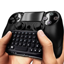 Load image into Gallery viewer, For PS4 Mini Bluetooth Wireless Keyboard Joystick Chatpad